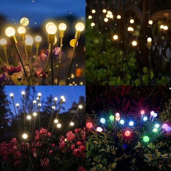 Solar Garden Lights-Starburst Swaying Light- SHIPPING